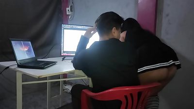 I come highly stressed from work and my cleaning girl hasn't cleaned anything, she sees me highly worried and offers me to give me a superb massage to relax what a excellent massage she gave me that I even blew my milk