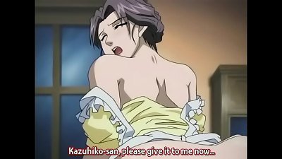 Stepson finishes off inside his big tittied step mother manga porn