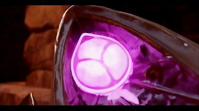 Kaisa hentai LOL full comic threesome stiff bang-out 3-dimensional porn Purple Armor Lights (CLIP)
