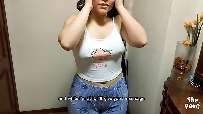 fat booty neighbor gets an all-inclusive rubdown